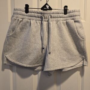 Forever 21 Gray Sweat Shorts